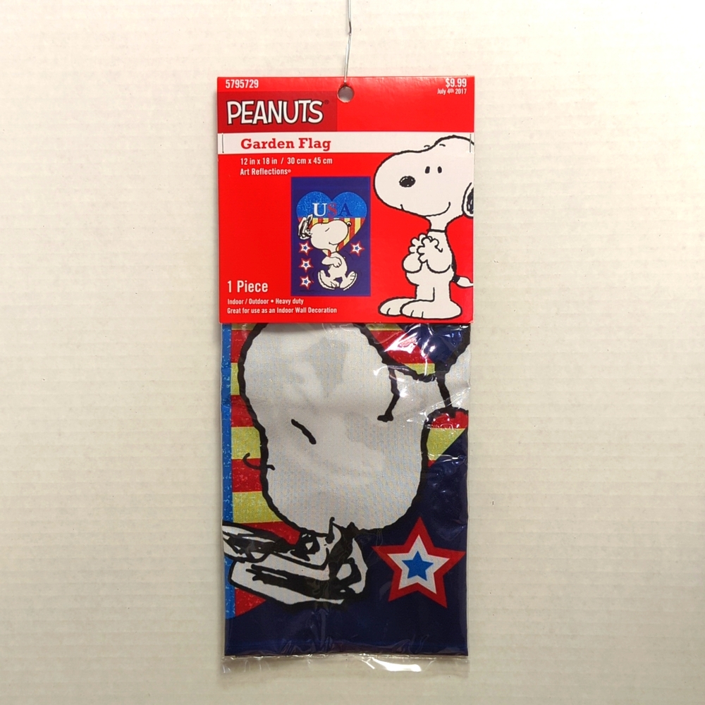 Snoopy Garden Flag